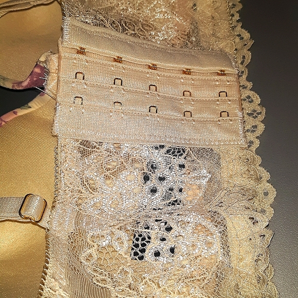 NWT☆RENE ROFE 34C Lacey Balconette Push-up Bra☆Beautiful - Picture 15 of 16